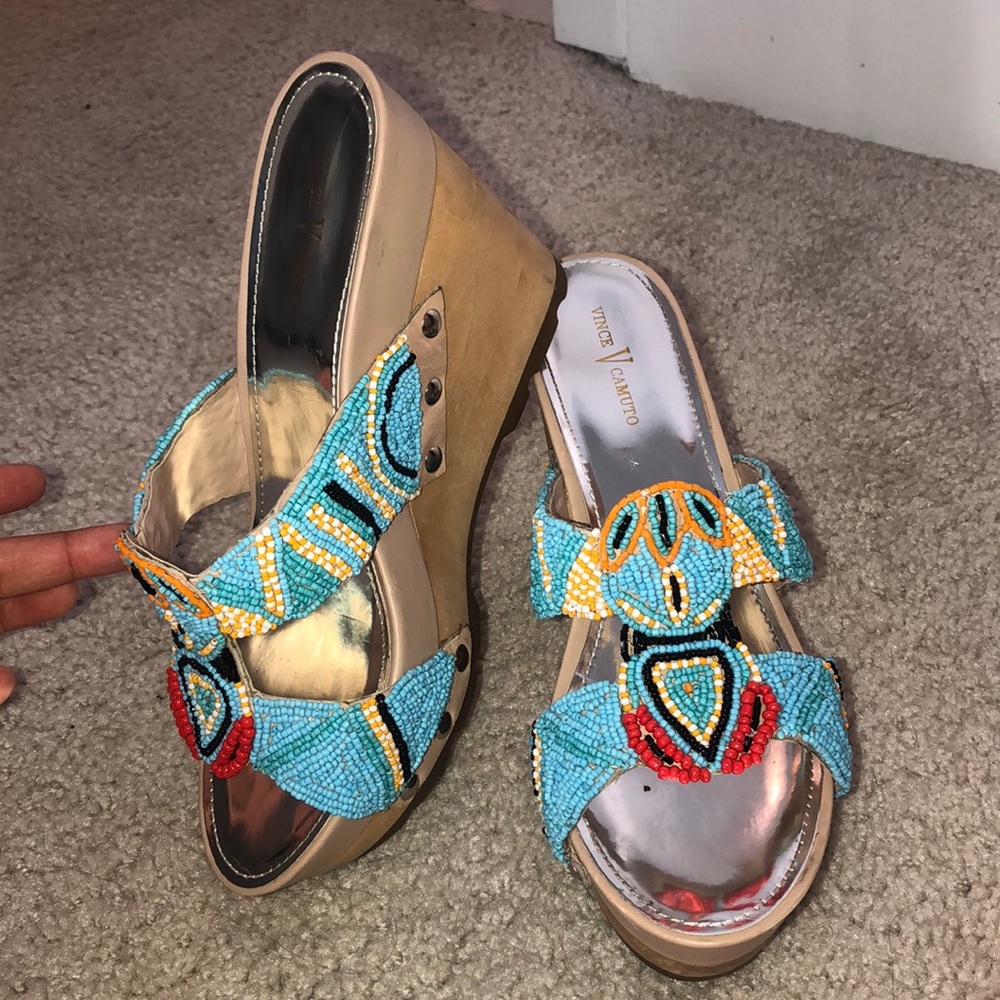 Tribal Wooden Wedges
